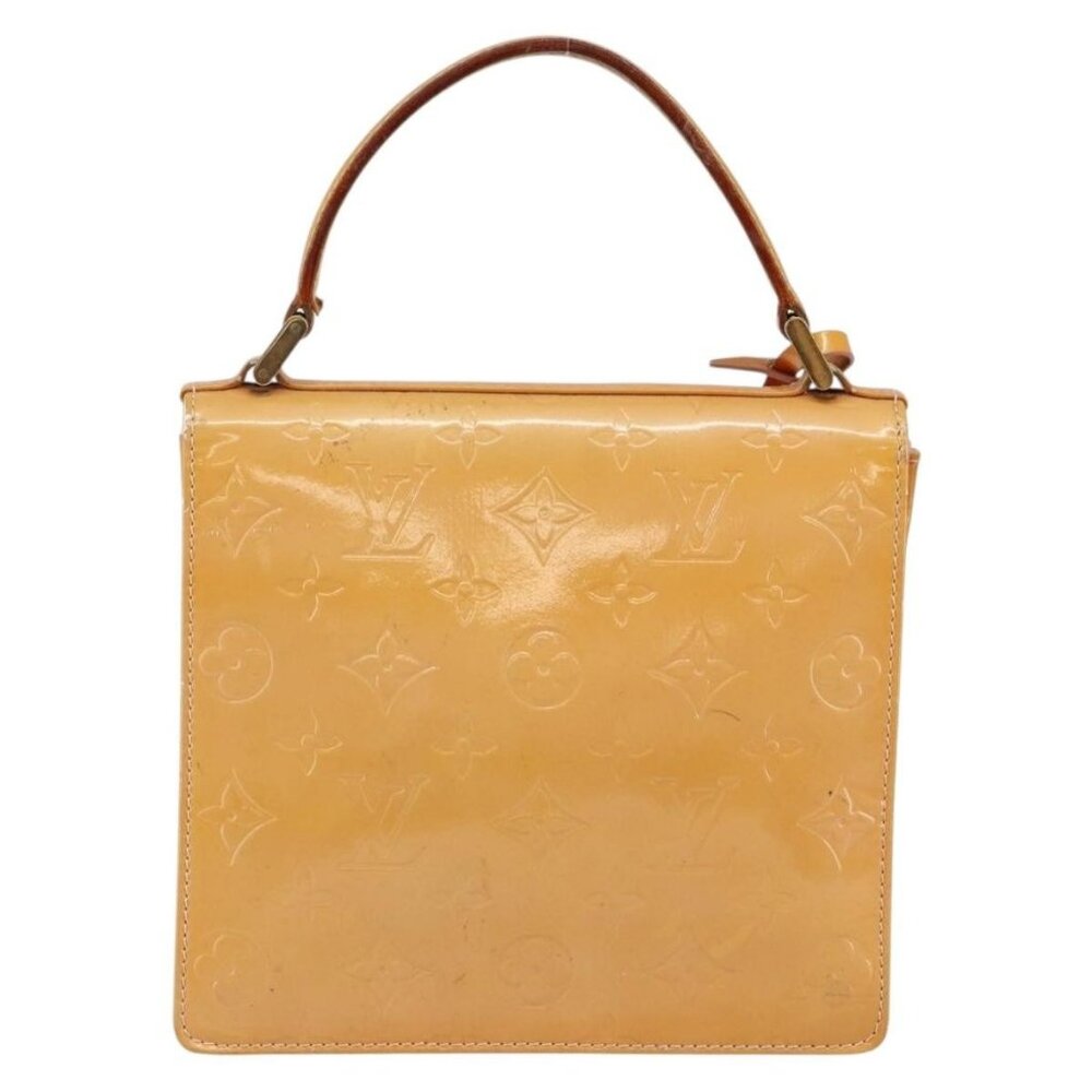 LOUIS VUITTON Monogram Vernis Spring street Hand Bag Pink - Picture 3 of 15